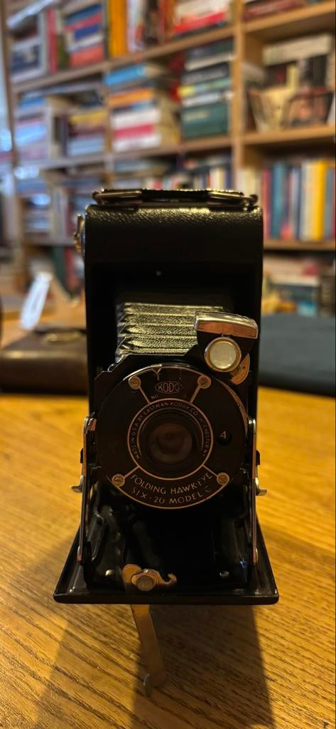 Vintage Kodak Folding Hawkeye camera uit 1933, Ophalen of Verzenden, Gebruikt, Compact, Kodak