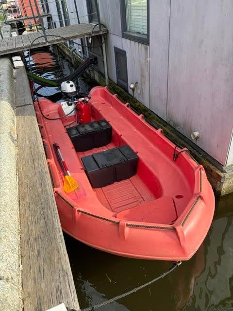 Boot: Whaly 435 met Yamaha 5 pk 4-takt + 12L tank| Utrecht, Watersport en Boten, Motorboten en Motorjachten, Ophalen, Gebruikt