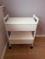 Pedicure of schoonheidsspecialiste trolley, Ophalen, Gebruikt, Wit, Bureaukruk
