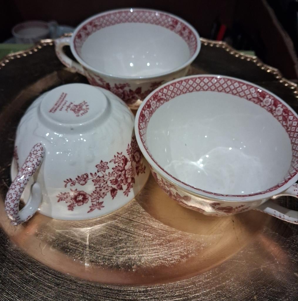 Mason's Ironstone Stratford roze theekopje, Ophalen