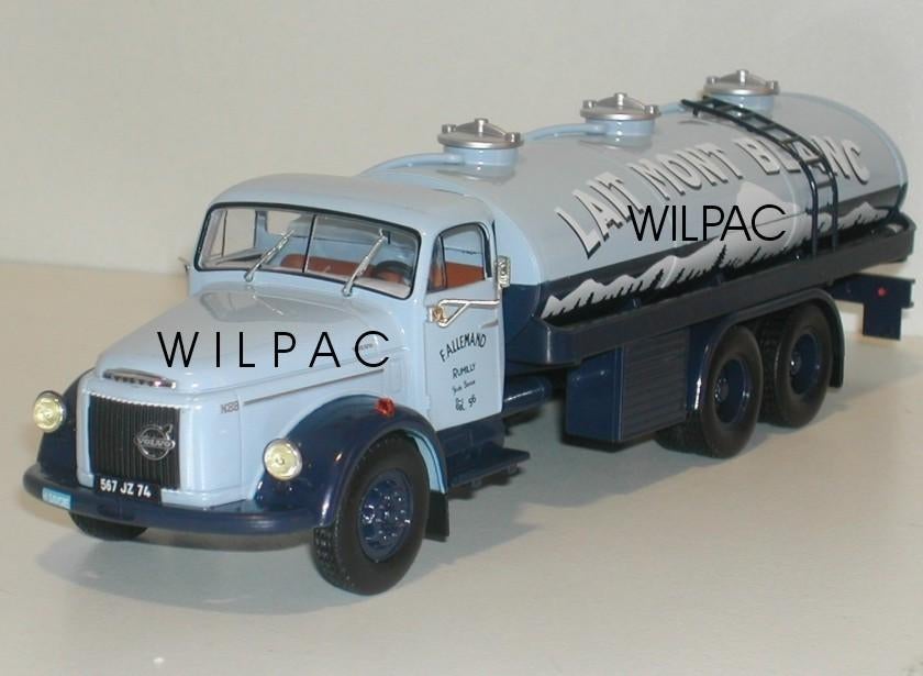Volvo. N88 melkwagen tankwagen 1:43. LMB. Lait. Mont. Blanc., Ophalen of Verzenden, Nieuw, Bus of Vrachtwagen, Overige merken