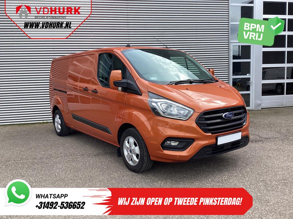Ford Transit Custom 2.0 TDCI 170 pk Aut. L2 Frontlip/ Spoile, Auto's, Bestelauto's, USB, Origineel Nederlands, Bedrijf, Diesel