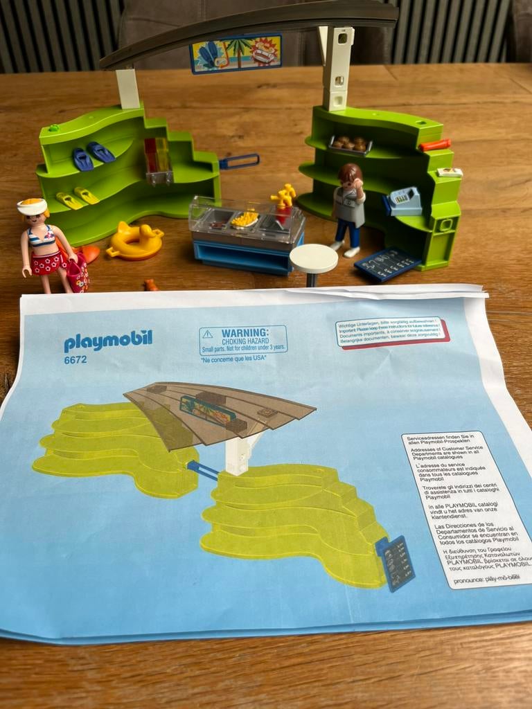 Cafetaria en winkel, Ophalen of Verzenden, Gebruikt, Complete set