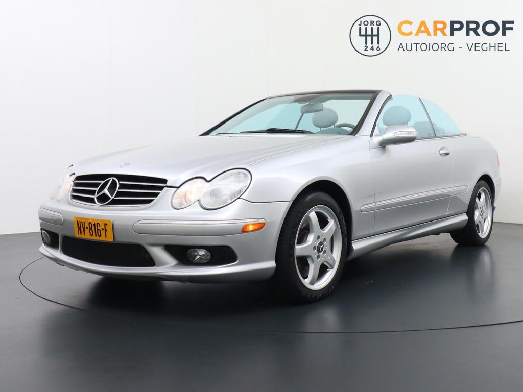 Mercedes-Benz CLK-klasse Coupé 500 Avantgarde Cabriolet You, Auto's, Mercedes-Benz, Automaat, Achterwielaandrijving, Gebruikt