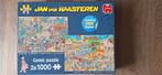 Jan van Haasteren puzzel: De Muziekwinkel / Vakantiekriebels, Ophalen of Verzenden, 500 t/m 1500 stukjes, Zo goed als nieuw, Legpuzzel