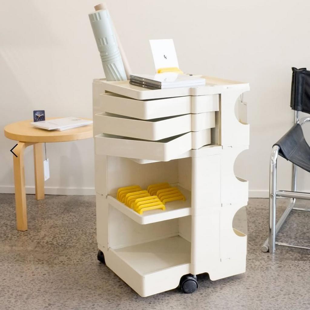 Vintage serveerwagen "Boby" van Joe Colombo, Ophalen of Verzenden, Zo goed als nieuw