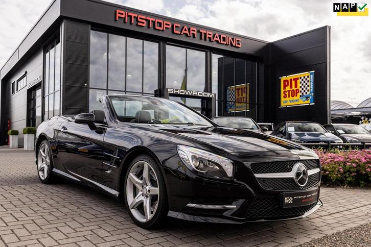 Mercedes-Benz SL-klasse 350 AMG, 306 PK, *38000km*, Distroni, Auto's, Mercedes-Benz, Particulier, Te koop, SL, ABS, Adaptive Cruise Control