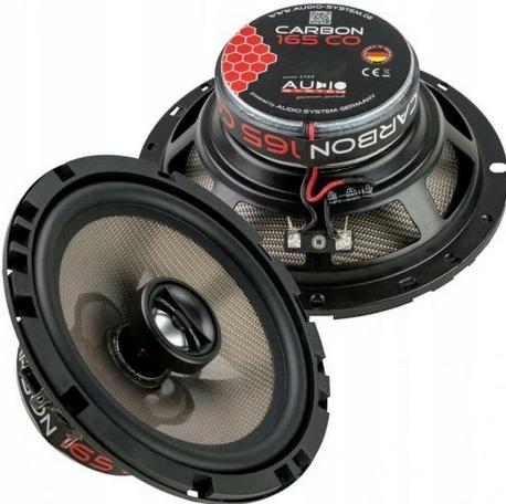 Audio System Carbon 165 CO Coaxial speakers 16.5cm / 6.5'', Info@optimount.nl, Nieuw, Ophalen of Verzenden, Anholtseweg 48A 7091 HB DINXPERLO