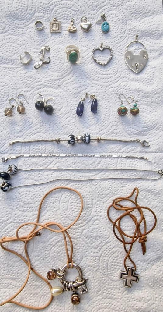 Lot zilveren sieraden Oa Ti sento, Ophalen of Verzenden