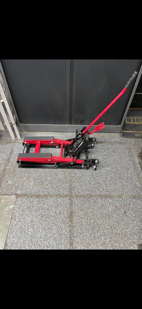 Motorlift / Motorfietskrik - Rood, Motoren, Ophalen of Verzenden, Gebruikt