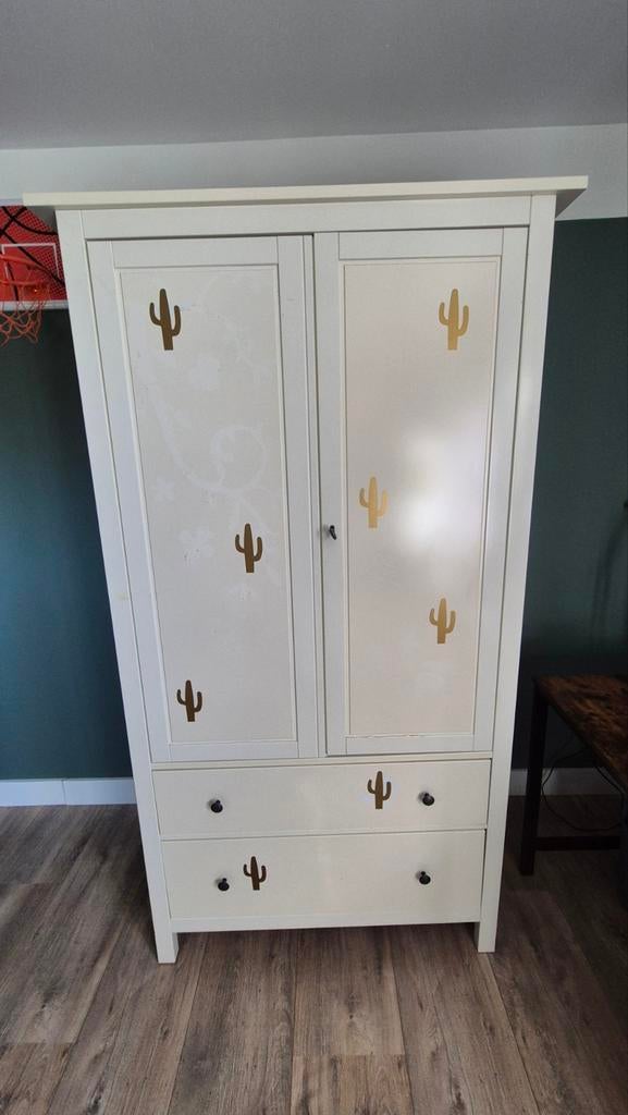 IKEA Hemnes Kledingkast 198x110x61cm, Gebruikt, 100 tot 150 cm, 150 tot 200 cm, Overige houtsoorten