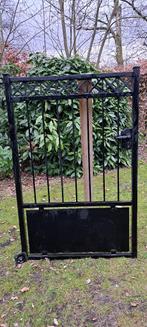 Loop poort 149 x 96 cm Solide metaal, Ophalen, Gebruikt, IJzer, Sierhekwerk