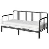 IKEA FYRESDAL bedbank- zgan, Ophalen, Wit, Tweepersoons, Zo goed als nieuw