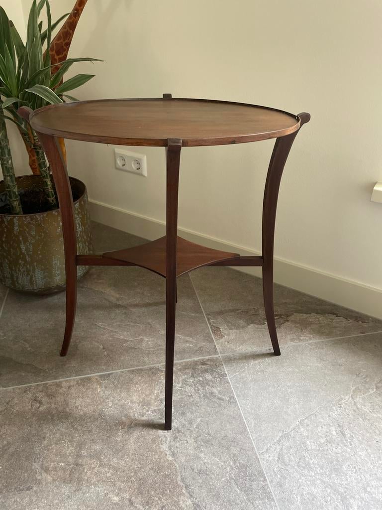 Houten thee tafeltje, Ophalen of Verzenden