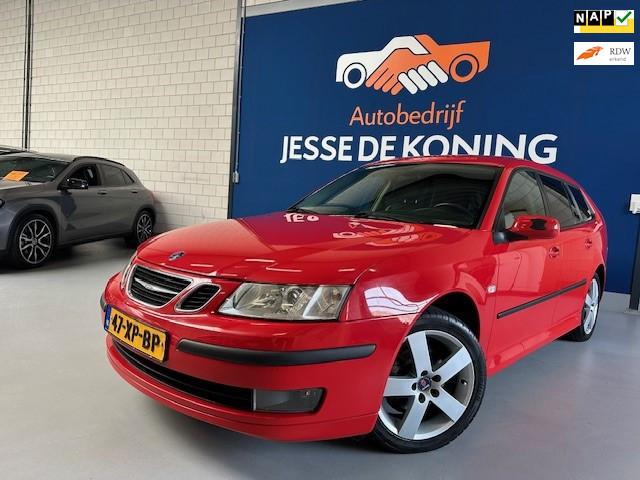 Saab 9-3 Sport Estate 1.8 Linear / bj.2007 / kleur; rood / h, Auto's, Saab, Gebruikt, 4 cilinders, 122 pk, Origineel Nederlands