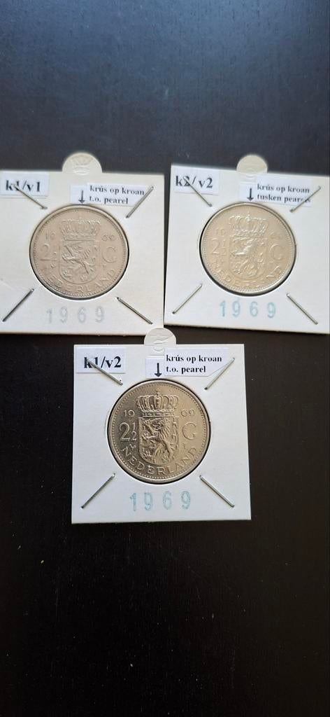 3 rijksdaalders bieden, Postzegels en Munten, Munten | Nederland, Ophalen of Verzenden, Koningin Juliana, 2½ gulden