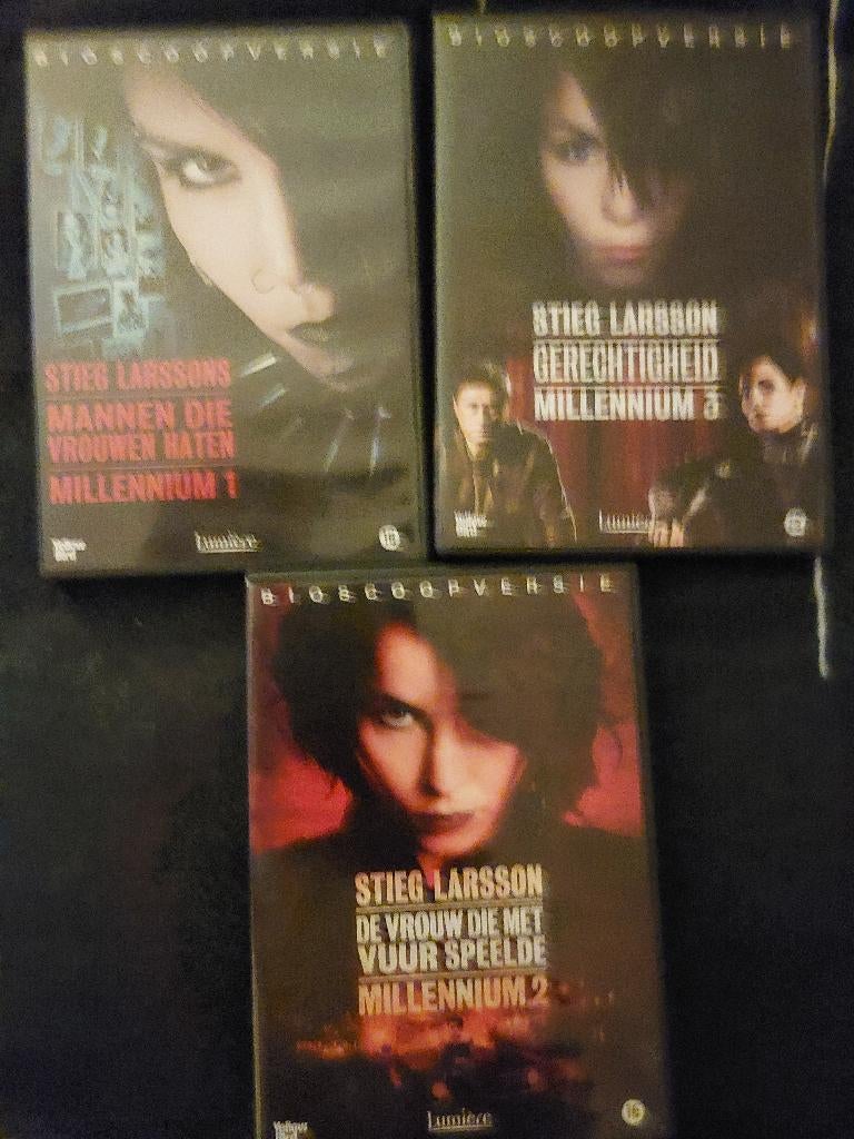 millennium 1  2  en 3, Vanaf 12 jaar, Ophalen of Verzenden, Gebruikt, Drama