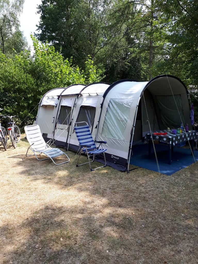 Te koop outwell wolf lake 5 tunneltent, Ophalen, Gebruikt, Tot en met 6