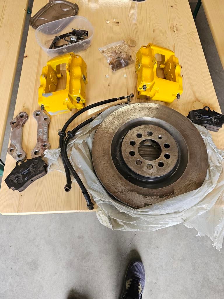 Porsche z18 remmen brembo big brake Seat Leon audi a3 Golf 4, Ophalen, Nieuw, Seat