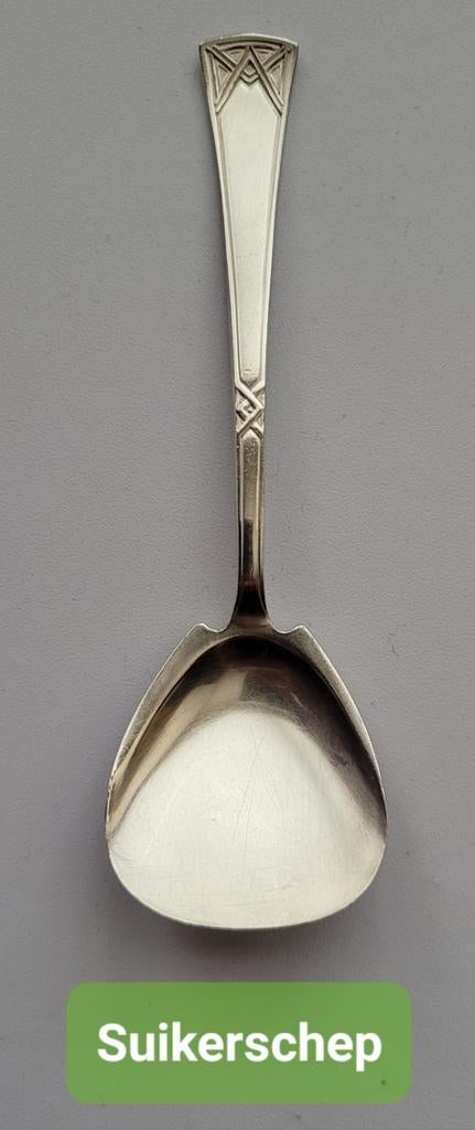 Diverse soorten lepeltjes (ver)zilver(d)., Antiek en Kunst, Antiek | Bestek, Ophalen of Verzenden