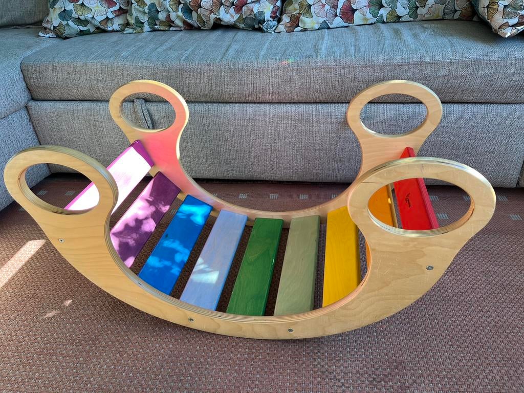 Rainbow rocker/ Klimboog, Ophalen, Gebruikt