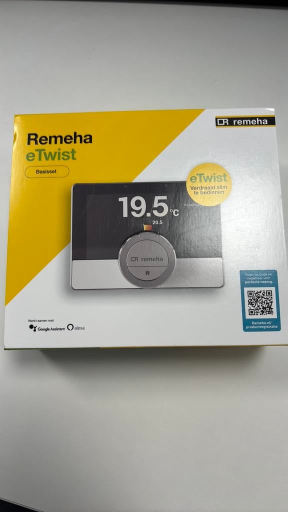 Remeha Etwist wifi thermostaat, Ophalen of Verzenden, Slimme thermostaat, Nieuw