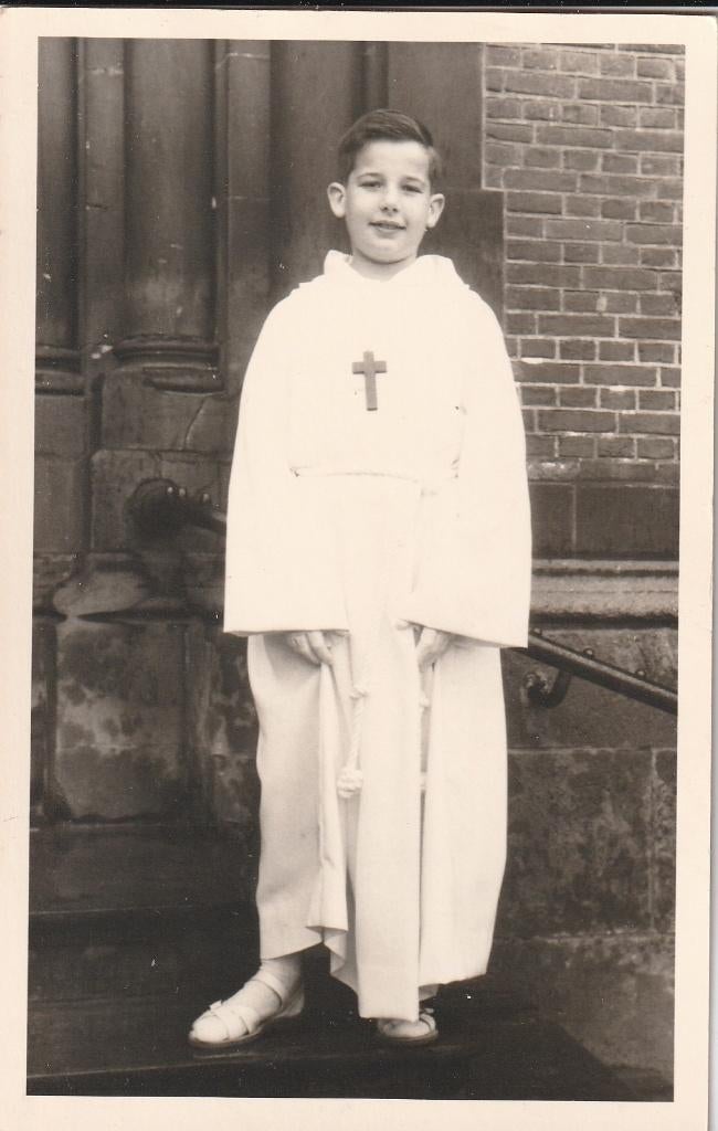 fotokaart  -   communie  kant, Verzenden, Voor 1940, Zo goed als nieuw