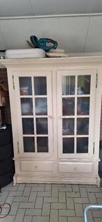 massief eiken kast, Ophalen, Met plank(en), Gebruikt, 150 tot 200 cm