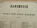 E. Ketterer op.116 - Valse des fleurs - 4 handig piano, Gebruikt, Klassiek, Ophalen of Verzenden, Artiest of Componist