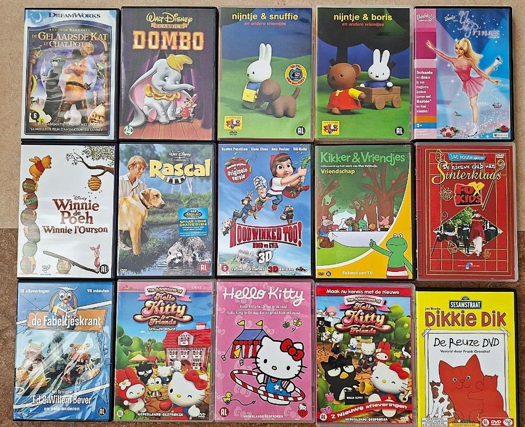Kinder DVD's, Alle leeftijden, Ophalen of Verzenden, Gebruikt