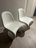 8 stuks Vitra Panton Chair wit, Ophalen, Kunststof, Wit, Design