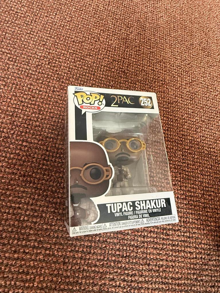 Funko Pop! Rocks 2Pac Shakur #252, Verzamelen, Poppetjes en Figuurtjes, Ophalen of Verzenden, Nieuw