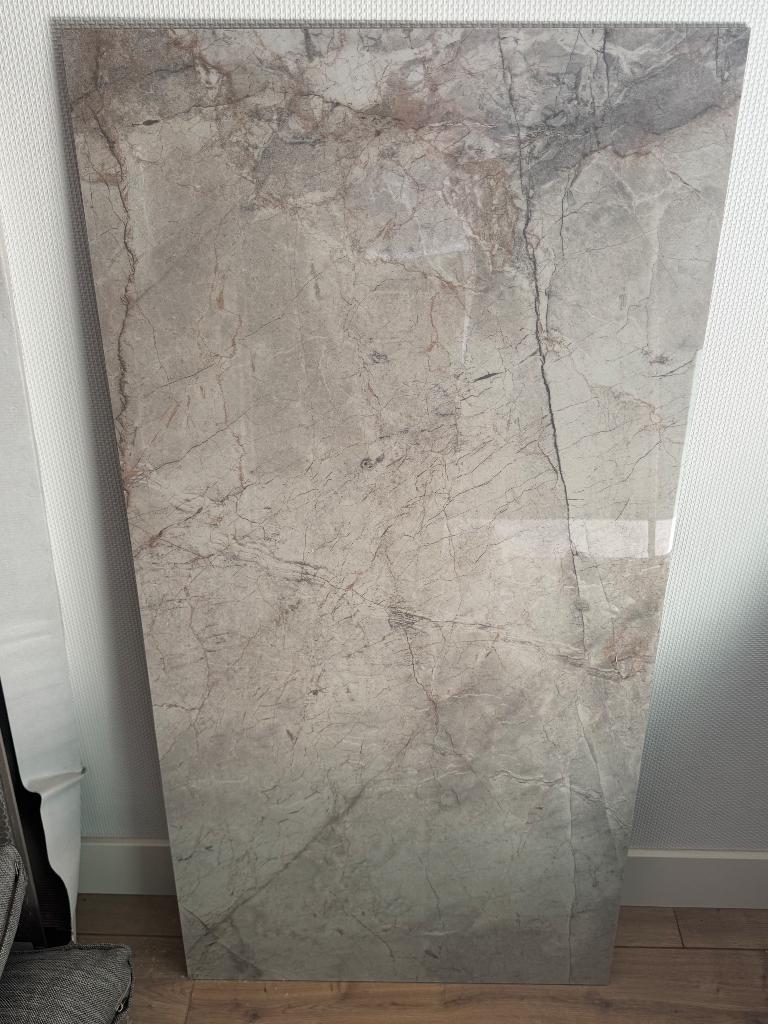 Marmer look tegels, Doe-het-zelf en Verbouw, Ophalen, 60 cm of meer, Nieuw, Minder dan 5 m²