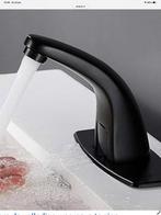 Nieuwe Zwarte Sensor Kraan voor Toilet/Wastafel, Doe-het-zelf en Verbouw, Sanitair, Ophalen of Verzenden, Nieuw, Kraan