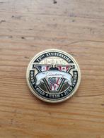 D-Day Normandie Coin Munt Penning Herdenking Overlord, Ophalen of Verzenden, Landmacht, Nederland, Embleem of Badge