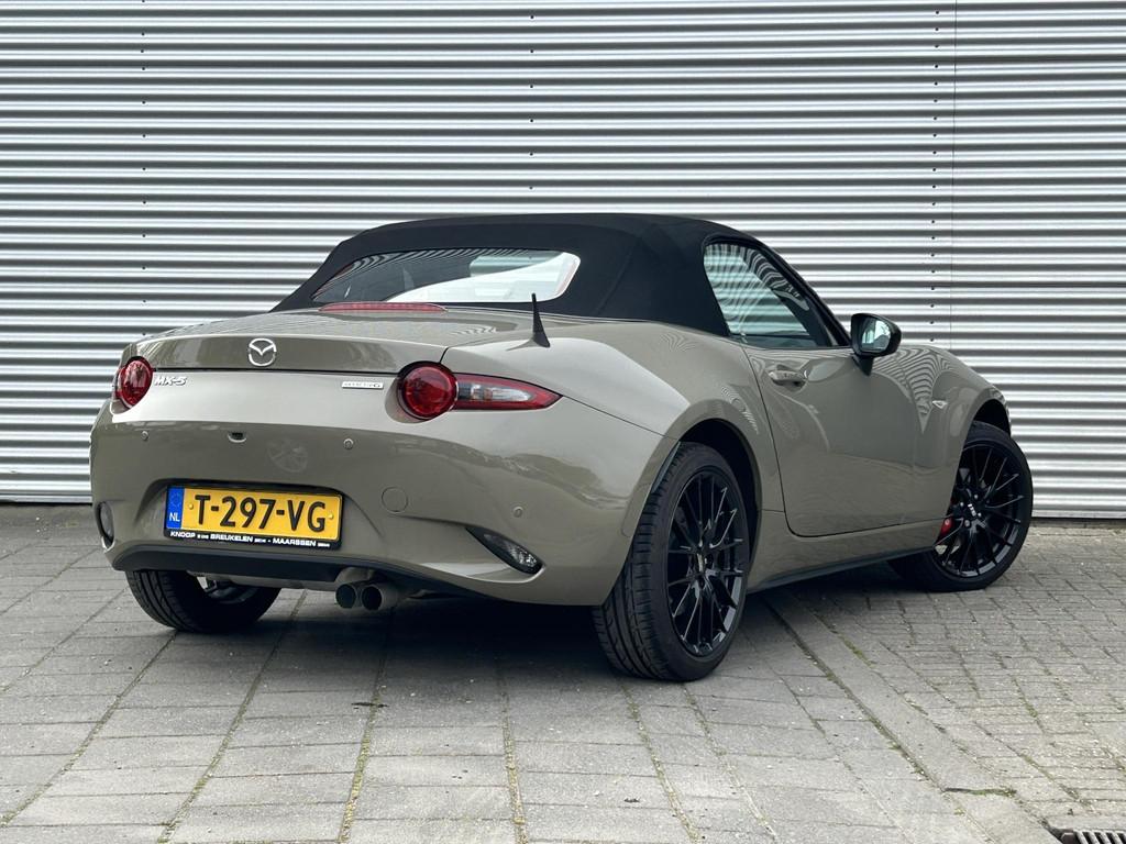 Mazda MX-5 2.0 SkyActiv-G 184 Homura | Uniek | Lage KM Stand, Auto's, Mazda, 1998 cc, Achterwielaandrijving, Euro 6, Cabriolet