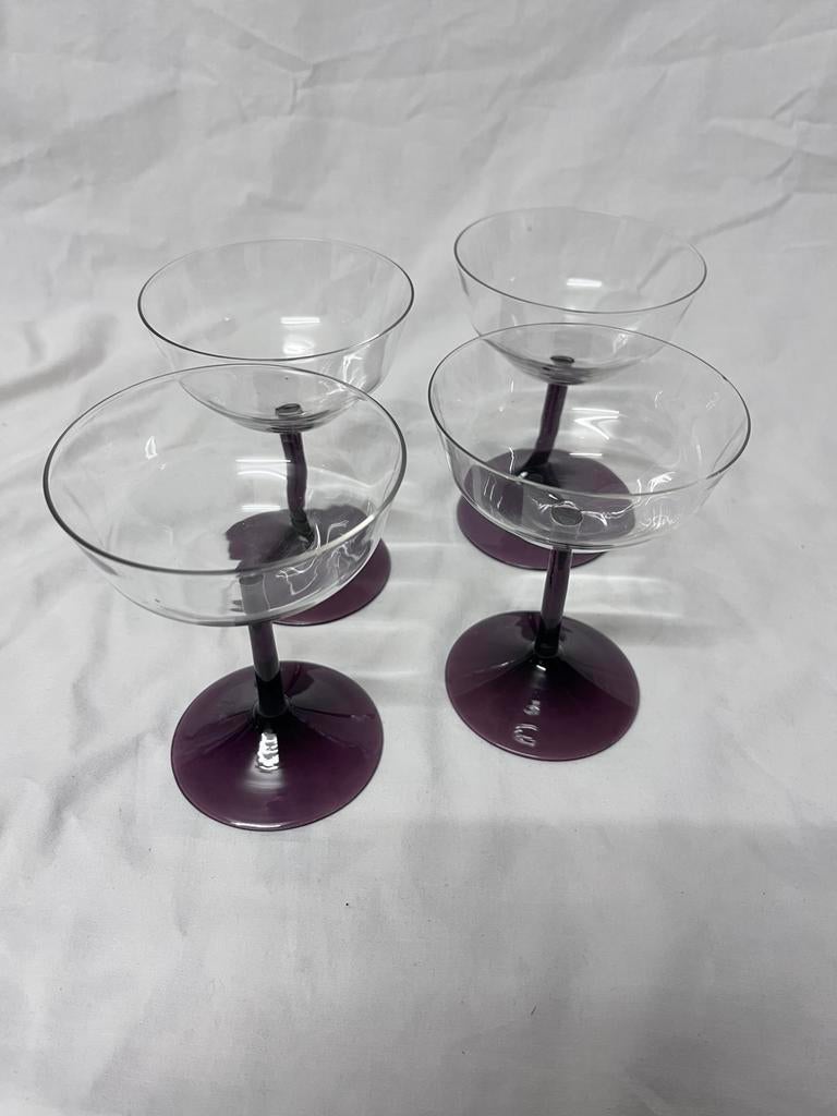 Logos art deco glazen WJ Rozendaal, Ophalen of Verzenden, Zo goed als nieuw, Overige typen