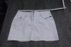 rok spijkerstof   wit  NTS not the same  maat 38, Wit, Zo goed als nieuw, Nts, Boven de knie