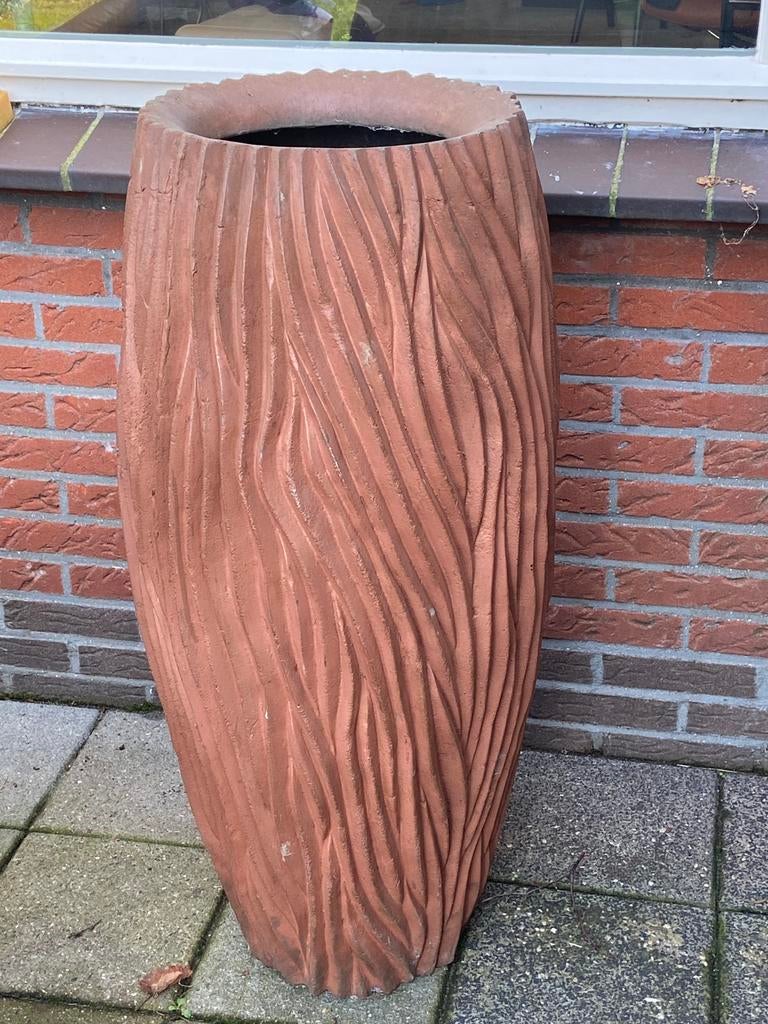Plantenzuil voor binnen of buiten, Ophalen, Kunststof, Gebruikt, Rond