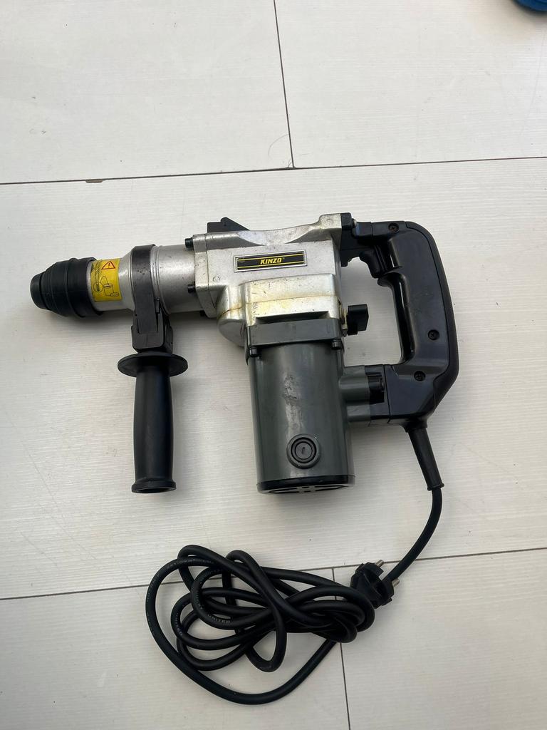 Klopboormachine kinzo, Doe-het-zelf en Verbouw, Gereedschap | Boormachines, Ophalen, Zo goed als nieuw, Boormachine
