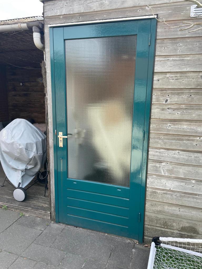 Buitendeur, Ophalen, Gebruikt, 80 tot 100 cm, Buitendeur