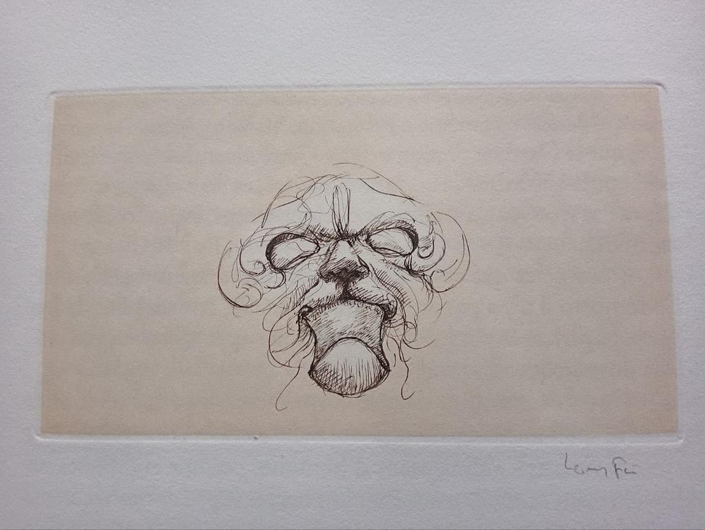 Leonor Fini Ets 1975 Le Narthex Cadomosto, Ophalen of Verzenden