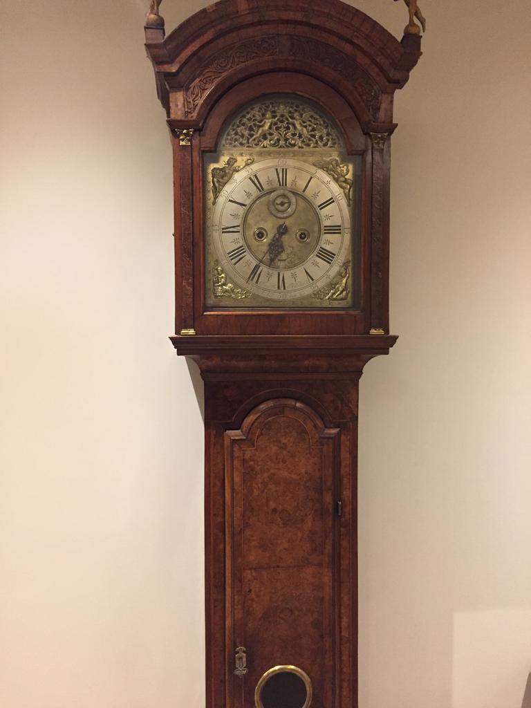 Amsterdams staand horloge Jacob Hasius, Antiek en Kunst, Antiek | Klokken, Ophalen of Verzenden