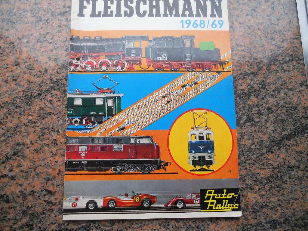 Fleischmann catalogus 1968 - 1969, Gebruikt, Gelijkstroom, Märklin, Boek, Tijdschrift of Catalogus