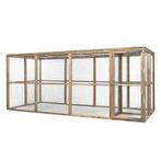 Houten Kippenren Adam met sluis, 110 cm of meer, Nieuw, Ophalen of Verzenden, 90 cm of meer