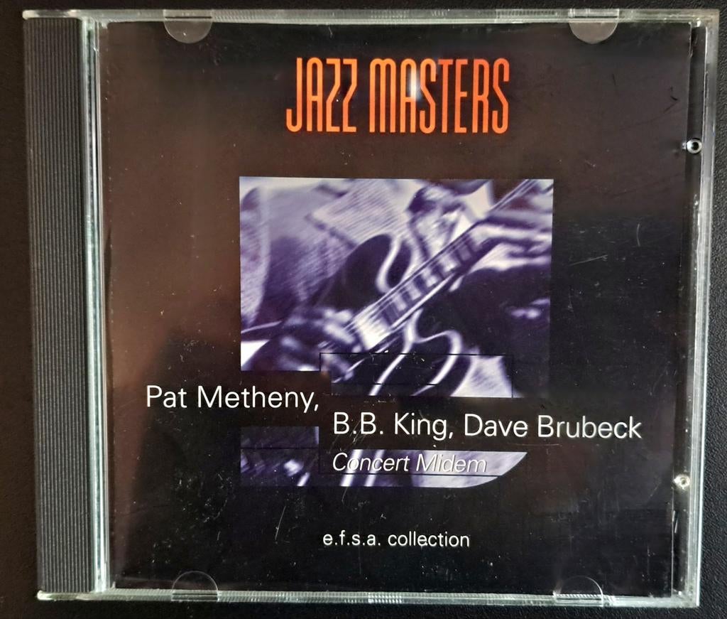 Jazz Masters CD: Pat Metheny, B.B. King, Dave Brubeck, Cd's en Dvd's, Ophalen of Verzenden, 1980 tot heden, Gebruikt, Jazz en Blues
