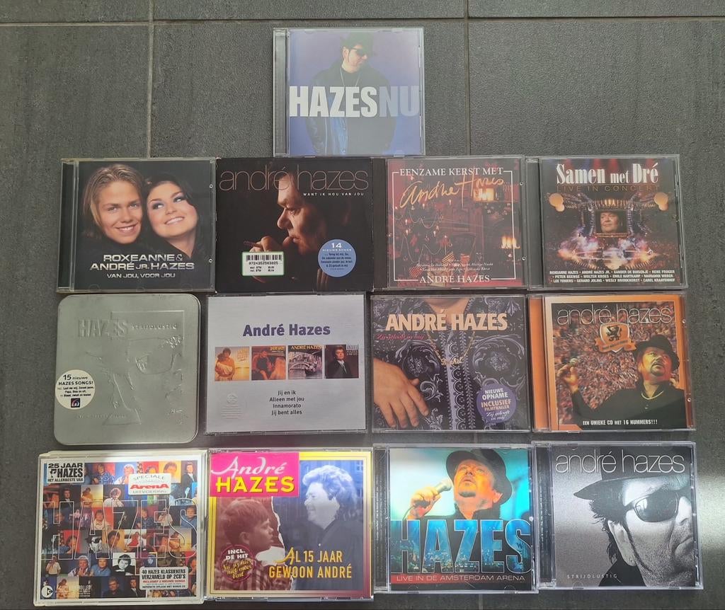 Andre hazes cd collectie 13x orgineel, Verzenden, Zo goed als nieuw, Levenslied of Smartlap