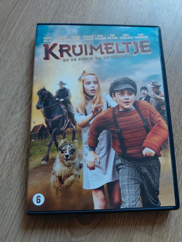 Kruimeltje en de strijd om de goudmijn dvd., Cd's en Dvd's, Dvd's | Kinderen en Jeugd, Zo goed als nieuw, Film, Avontuur, Ophalen of Verzenden