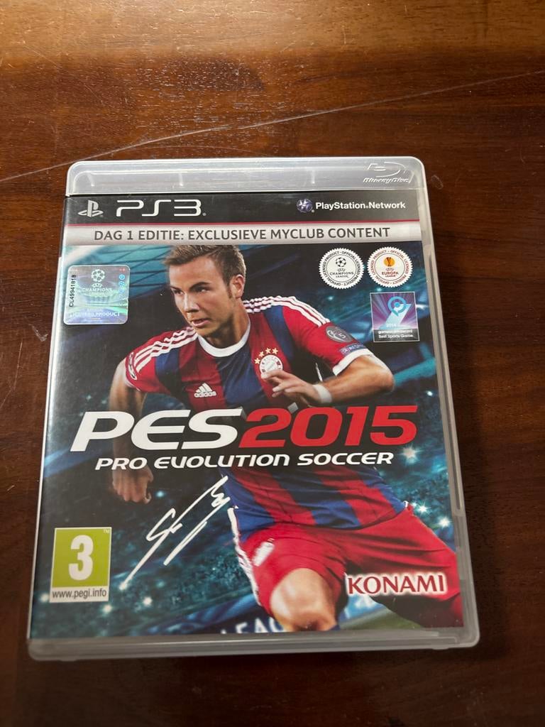 PS3 spel: PES 2015, Gebruikt, Eén computer, Ophalen of Verzenden, Sport