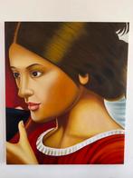 Prachtig schilderij “Celebrating Coffee” - 133x114 cm, Ophalen